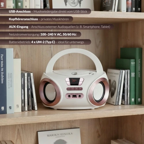 CD/MP3 (boombox) ADLER AD 1181wc