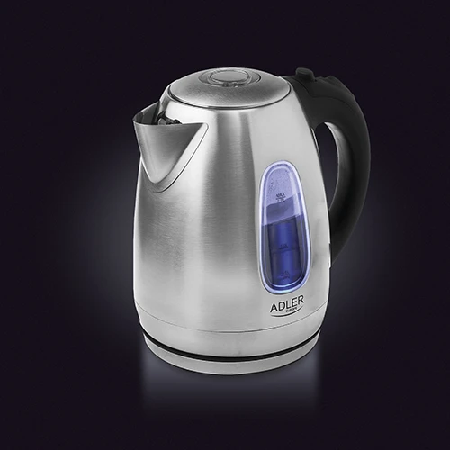 Adler | Virdulys | AD 1223 | Standard | 2200 W | 1.7 L | Nerūdijantis plienas | 360° rotational base | Nerūdijantis plienas