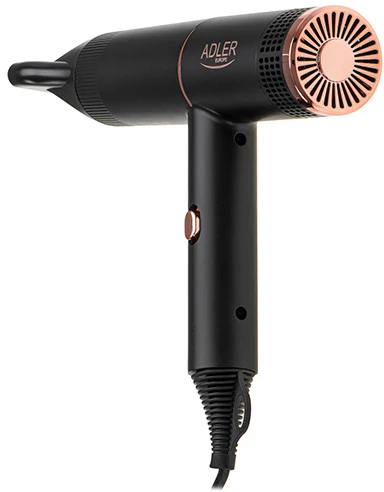 Adler Plaukų džiovintuvas | AD 2278 | 1400 W | Number of temperature settings 2 | Ionic function | Juodas