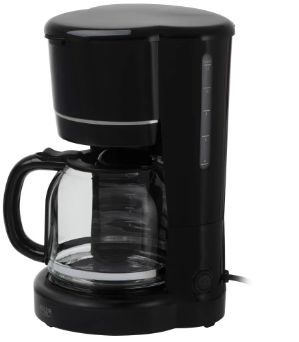 Kavamalė Adler AD 4383b Lašėjimo for ground kavos 1.5 L Juodas