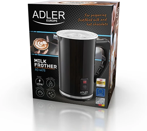 Adler | AD 4478 | 500 W | Pieno plakiklis | Juodas