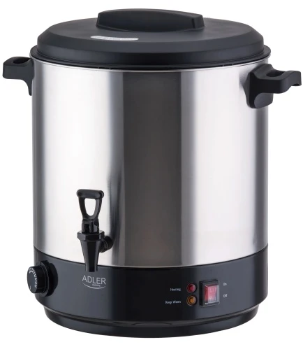 Adler AD 4538 Elektrinis pasterizavimo prikas 28 l | virimo aparatas | stiklainiams, sultims ir gėrimams | temperatūros reguliavimas 30–110 °C