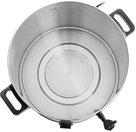 Adler AD 4538 Elektrinis pasterizavimo prikas 28 l | virimo aparatas | stiklainiams, sultims ir gėrimams | temperatūros reguliavimas 30–110 °C