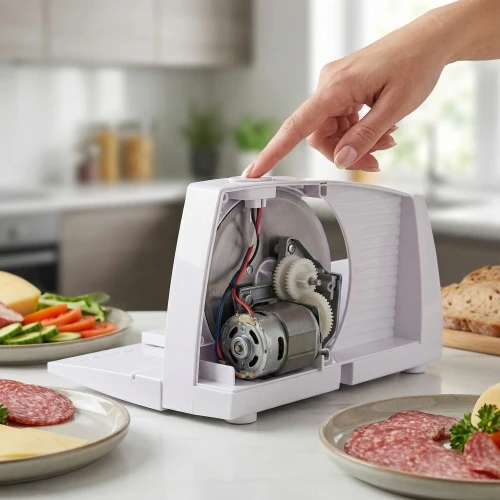 Adler | Maisto pjaustyklė | AD 4703 | Baltas | 150 W