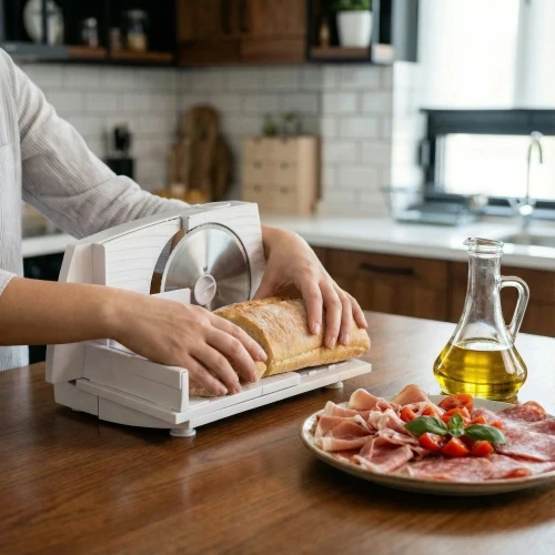 Adler | Maisto pjaustyklė | AD 4703 | Baltas | 150 W