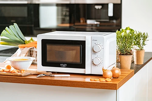 Adler | Mikrobangų krosnelė | AD 6205 | Laisvai stovintis | 700 W | Baltas