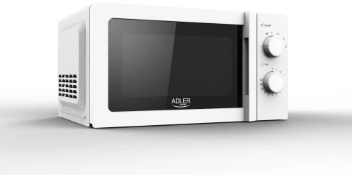 Adler | Mikrobangų krosnelė | AD 6205 | Laisvai stovintis | 700 W | Baltas