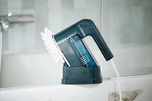 Adler | Garinis valytuvas | AD 7050 | Power 1200 W | Steam pressure 3.5 bar | Vanduo tank capacity 0.12 L | Žalias/Mėlyna