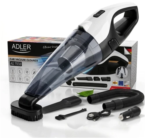 Automobilinis dulkių siurblys Adler AD 7059, USB C / 12 V