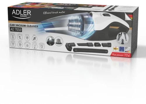 Adler AD 7059 Dulkių siurblys automobilinis - usb c / 12 v