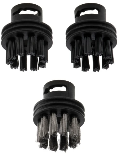AD 7070.2 Atsarginių šepečių rinkinys slėginiam plovimo įrenginiui | 2x nailono + 1x metalo - ad 7070.2