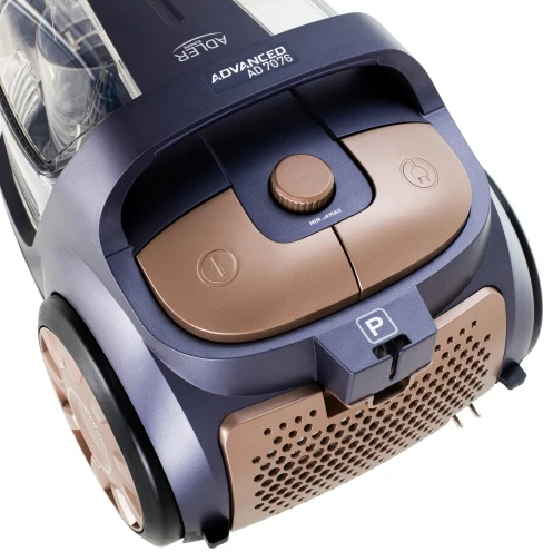 „Adler Cyclone“ dulkių siurblys | AD 7076 | Be maišelio | Galia 3000 W | Dulkių talpa 3,5 l | Violetinis
