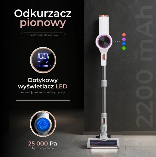 ADLER AD 7079 belaidis vertikalus dulkių siurblys