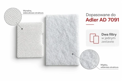 Adler AD 7091.1 Rinkinys filtrów zapasowych do ad 7091
