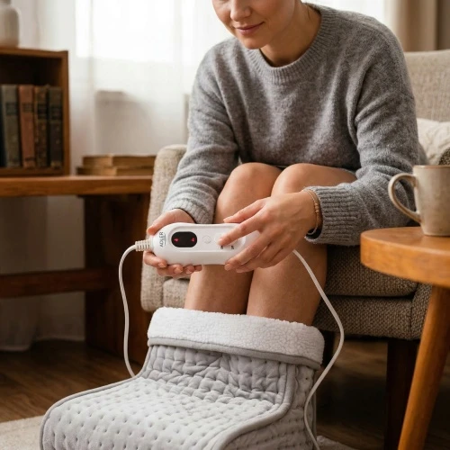Adler | Pėdų šildytuvas su LCD valdikliu | AD 7432 | Šildymo lygių skaičius 4 | Asmenų skaičius 1 | Skalbiamas | Nuotolinio valdymo pultas | Išorinis audinys: minkštas pliušas ir kempinė. Vidinis audinys: nuimamas sintetinės vilnos pamušalas | 140 W | Pilkas