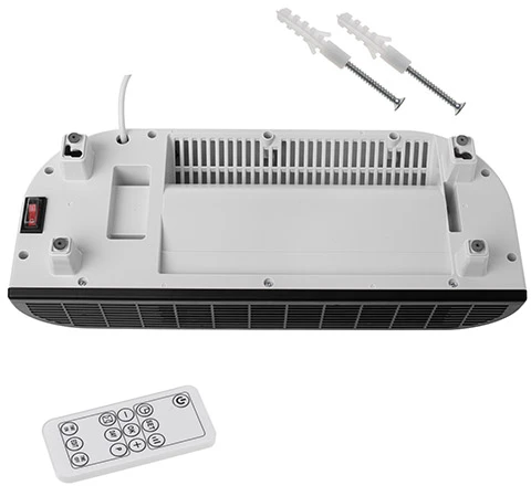 Adler LED oro užuolaidų šildytuvas | AD 7751 | Oro uždanga | 2000 W | Baltas