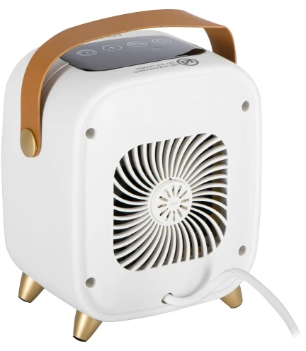 Adler AD 7762 Keraminis šildytuvas su ventiliatoriumi 1000 W, elektrinis šildytuvas su LED, 2 šildymo lygiai 700/1000 W, laikmatis iki 12 h, termostatas 15–45 °C, šalto oro pūtimas