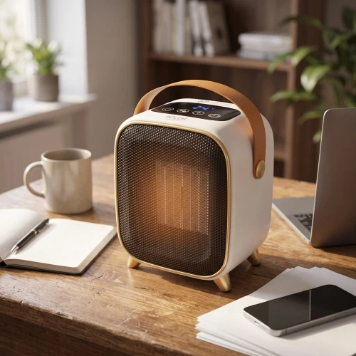 Adler AD 7762 Keraminis šildytuvas su ventiliatoriumi 1000 W, elektrinis šildytuvas su LED, 2 šildymo lygiai 700/1000 W, laikmatis iki 12 h, termostatas 15–45 °C, šalto oro pūtimas