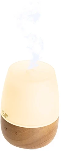 Drėkintuvas Adler | Ultragarsinis aromatų difuzorius | AD 7967 | Ultragarsinis | Tinka kambariams iki 25 m² | Brownas/Baltas