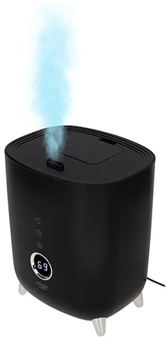 Adler | AD 7972 | Drėkintuvas | 23 W | Vanduo bako talpa 4 L | Tinka kambariams iki 35 m² | Ultragarsinis | Drėkinimo pajėgumas 150-300 ml/val | Juodas