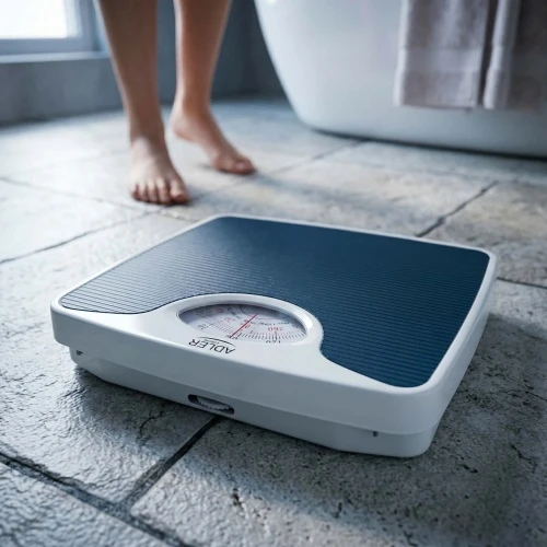 Adler | Mechaninės vonios svarstyklės | AD 8151b | Didžiausias svoris (keliamoji galia) 130 kg | Tikslumas 1000 g | Mėlyna/Baltas
