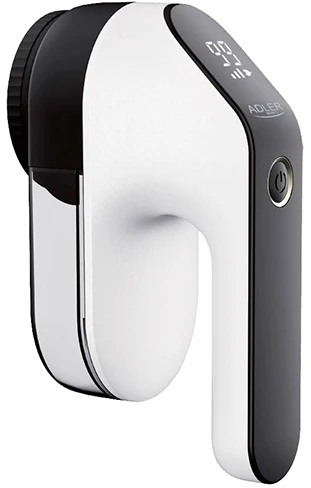 Adler | Lint remover LCD | AD 9618 | Baltas/Juodas | Rechargeable battery