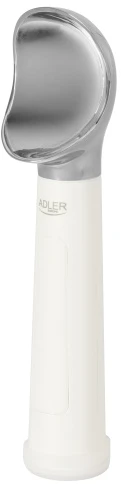 „Adler Europe AD 4544“ šildomas ledų šaukštelis, elektrinis ledų šaukštelis su LED, USB-C, rankenos jutikliu, 70 °C, 50 porcijų vienu įkrovimu
