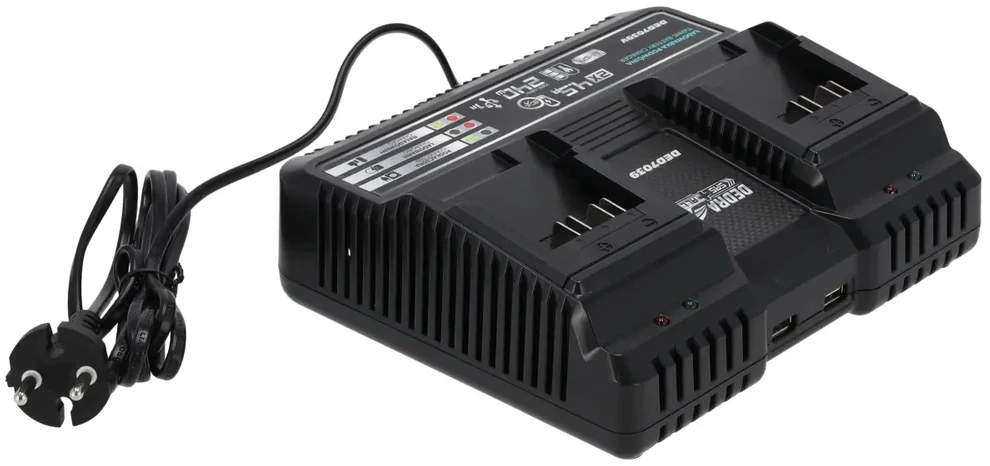Dedra Dvigubas kroviklis 2x45A 18V