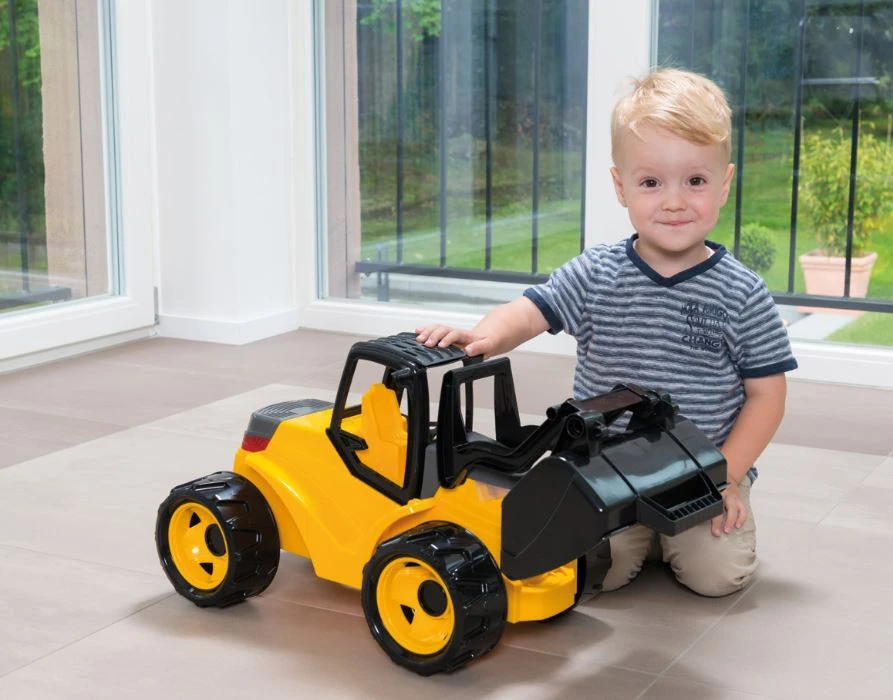 Galingas pakrovėjas Lena Giga Trucks gelt/juod 65cm