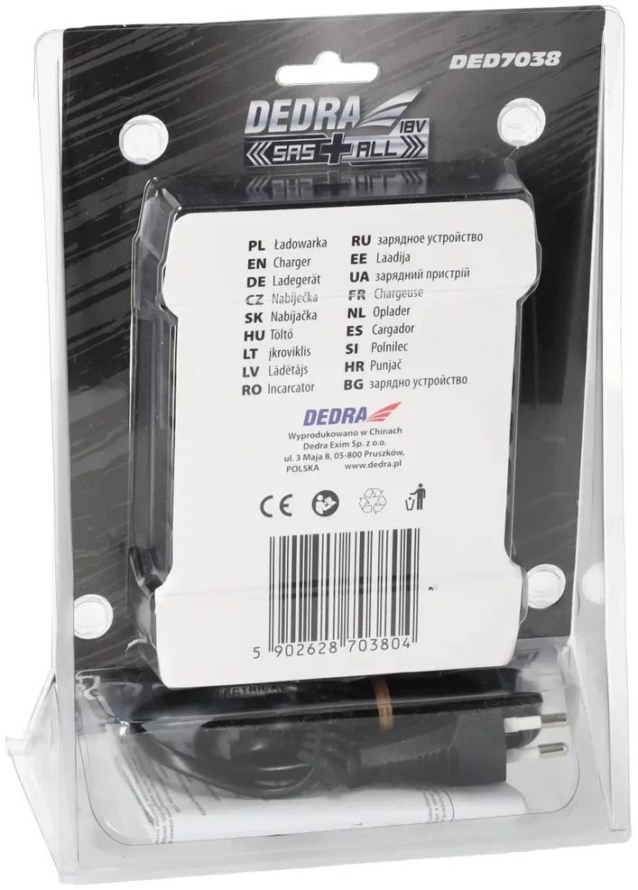 Kroviklis Dedra DED7038 SAS+ALL, 18V, 60W