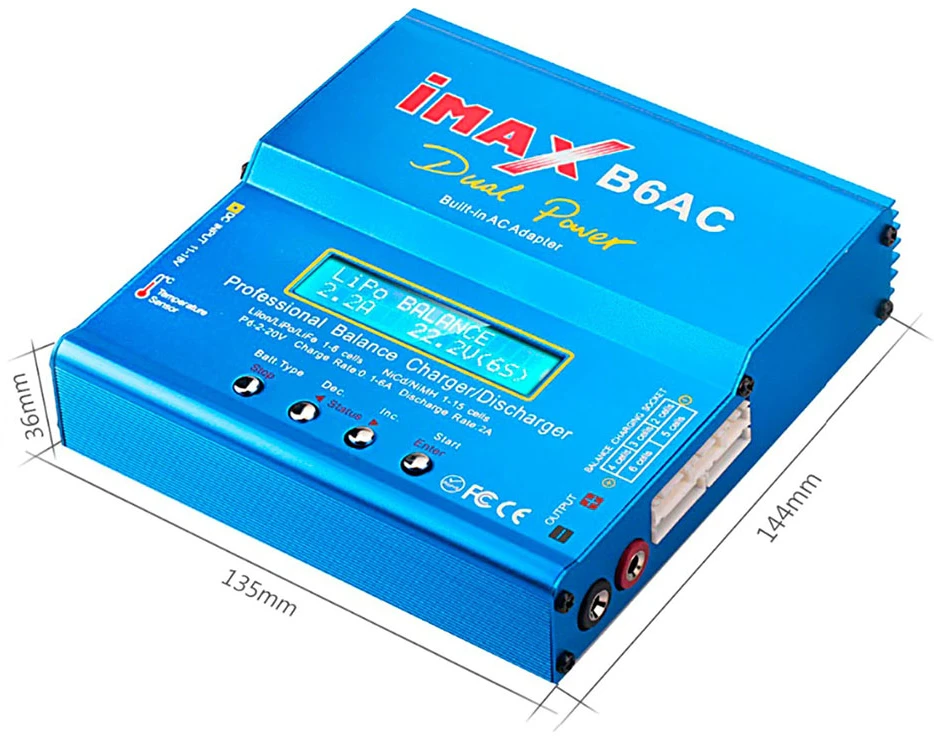 Ładowarka Oem iMAX B6 80W balansuojantis įkroviklis E6168