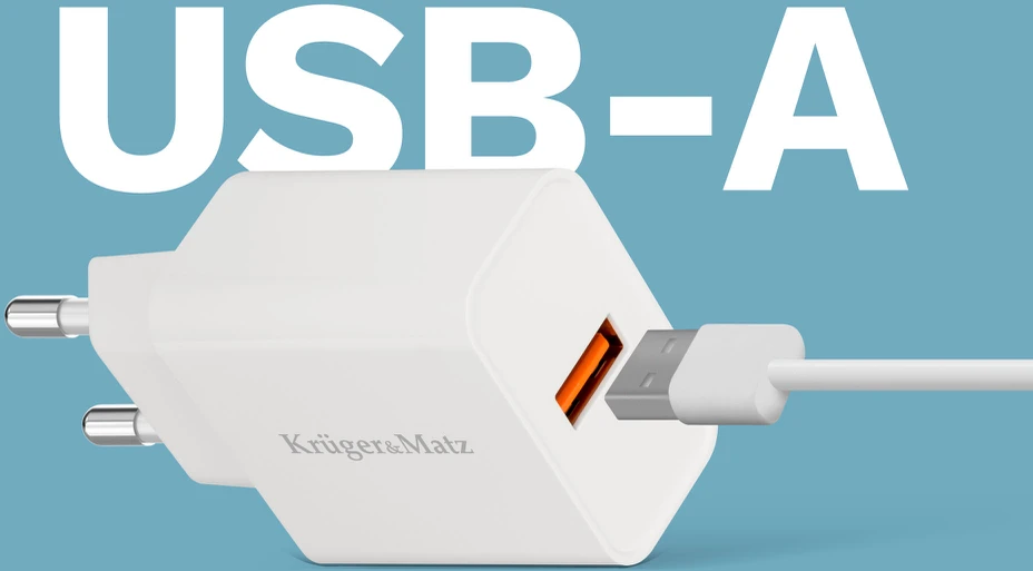 Kruger & Matz sieninis įkroviklis su Quick Charge funkcija