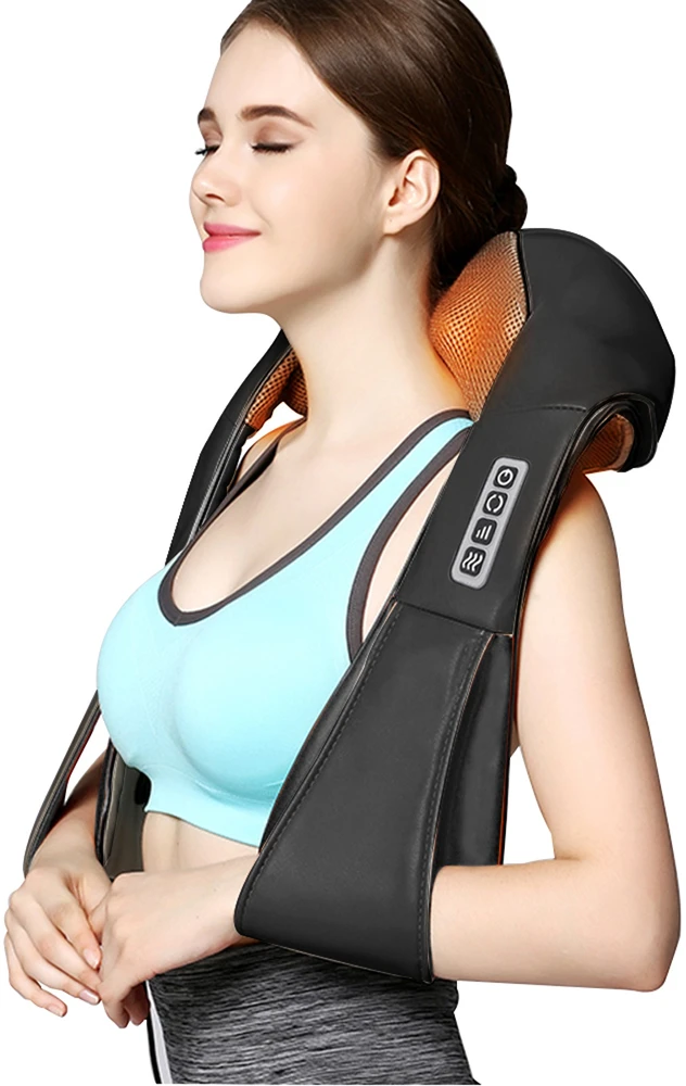 ATL Aptel Kaklo ir nugaros masažuoklis SHIATSU NECK AND BACK Juodas