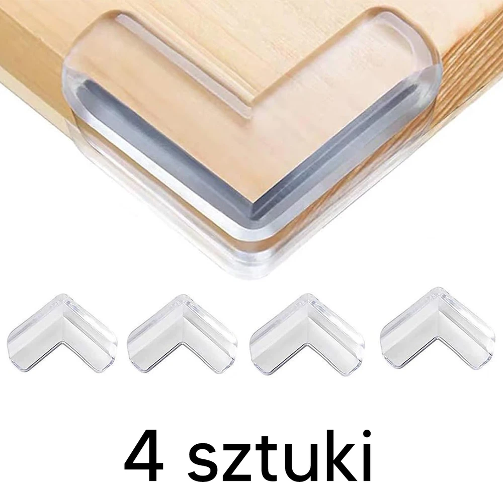 ATL Silikoninės kampų apsaugos AG441A, L forma, 4 vnt.
