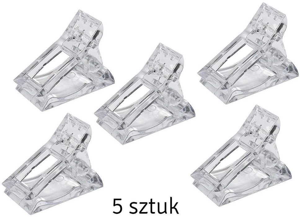 Ag599C Spaustukai nagų priauginimui