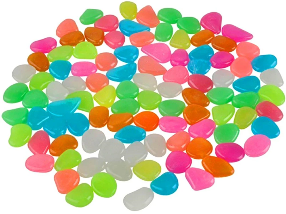 Ag653C Naktį Šviečiantys Akmenukai MIX