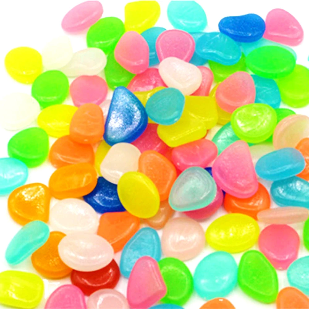 Ag653C Naktį Šviečiantys Akmenukai MIX