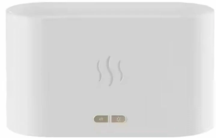 Oro drėkintuvas AG743C su LED apšvietimu, baltas