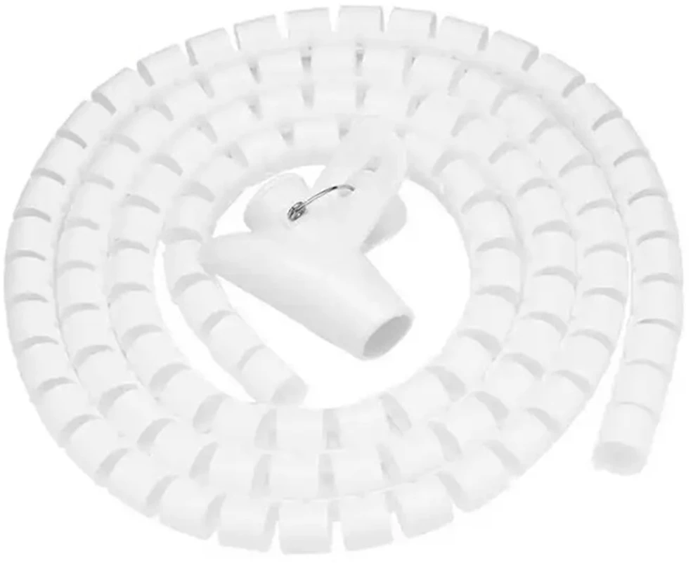 ATL Blow Organizatorius, kabelio gaubtas, 2m, baltas