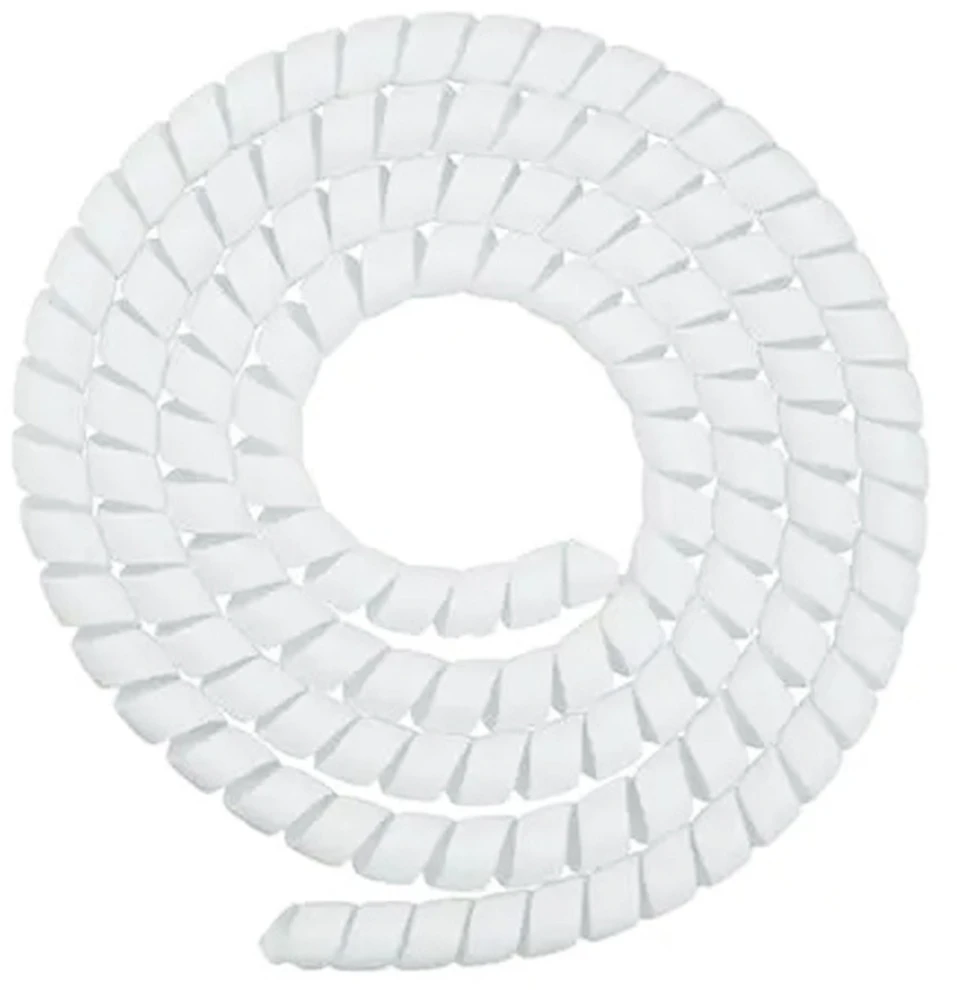 ATL Blow Organizatorius, kabelio gaubtas, 2m, baltas