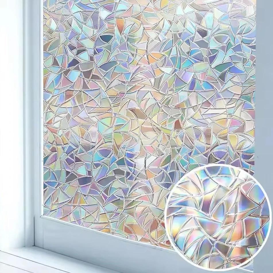 Grandininis pjūklas ATL Langų plevelė PVC, skaidri, 200x45 cm, kamienų raštas