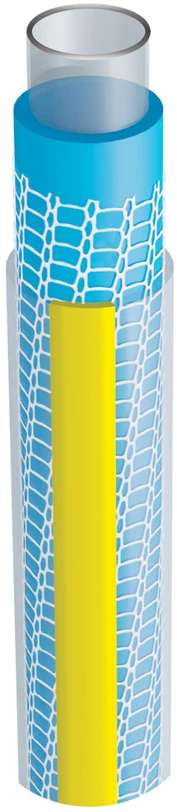 Agaplast Plastikinis gazuotas gėrimas, skirtas „Vartco Professional“ 1 colio 30 m