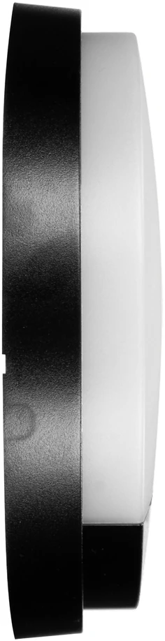 Sieninis šviestuvas Orno AGAT LED 10W, sodo šviestuvas su judesio jutikliu, 140°, 800lm, IP54, 4000K, juodas