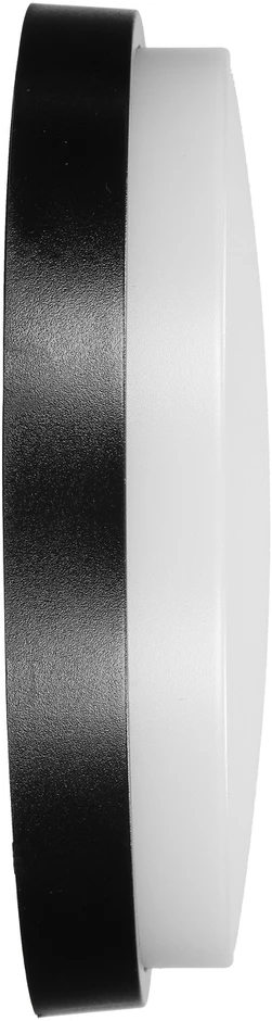 Sieninis šviestuvas Orno AGAT LED 15W, sodo šviestuvas, 1100lm, IP54, 4000K, juodas