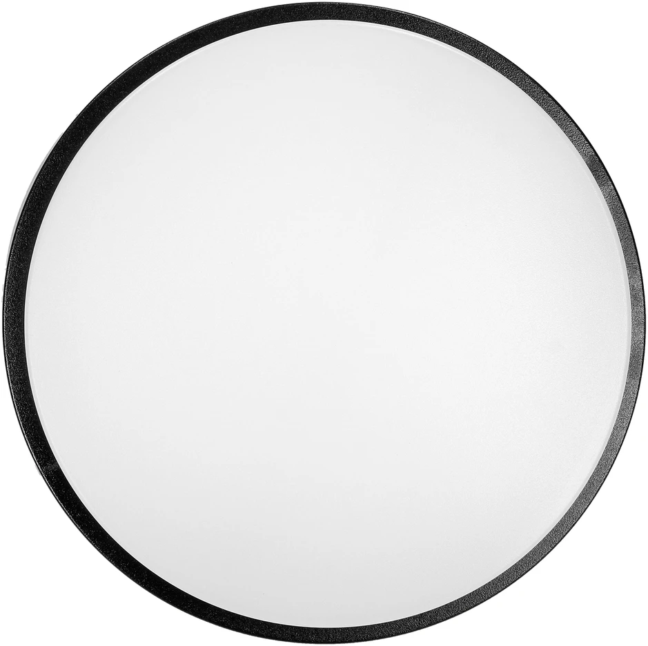 Sieninis šviestuvas Orno AGAT LED 15W, sodo šviestuvas, 1100lm, IP54, 4000K, juodas