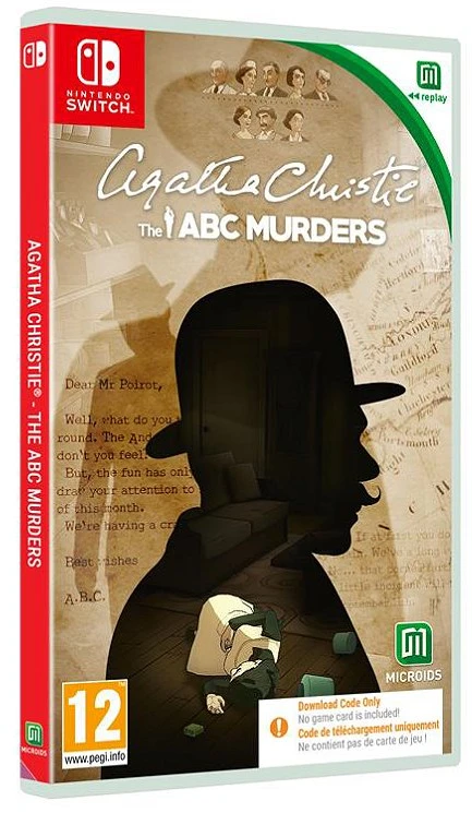 Agatha Christie: The ABC Murders (kodas dėžutėje) – Nintendo Switch