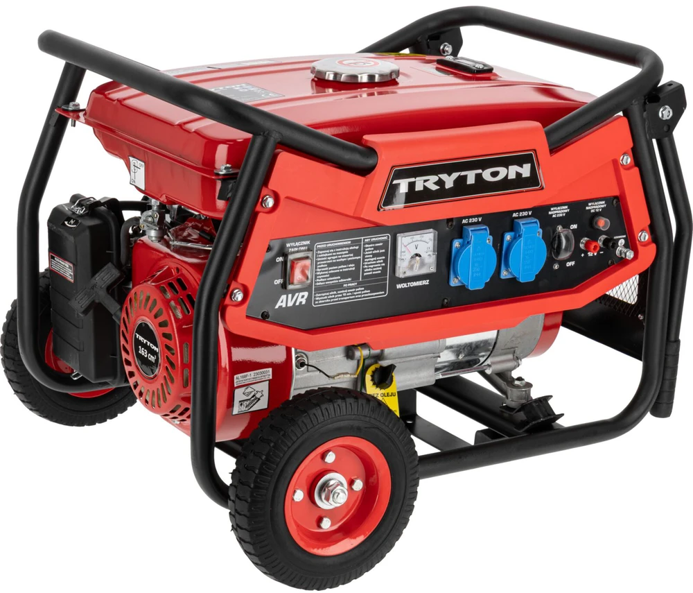 Tryton ‎Agregat 2000 W generatorius, AVR, 2 x 230 V, 12 V, CE ratlankiai inverterinis