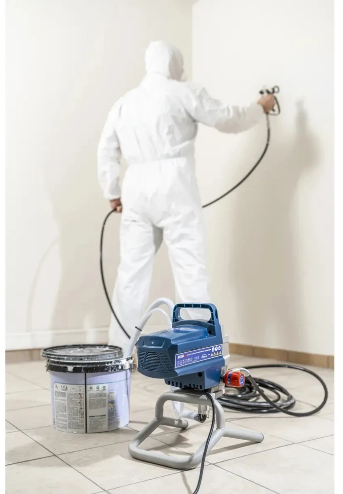 Dedra ‎Agregat Hidrodinaminis dažymo įrenginys 950 W, 2 l/min., 15 m žarna, 517 pistoletas