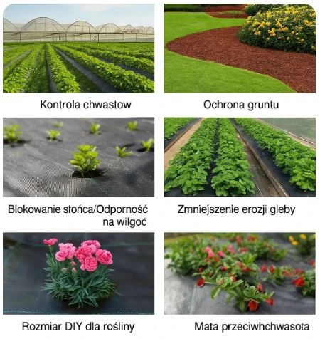 Juoda agroplėvelė LEAN 160 cm x 50 m UV 90 g/m² nuo piktžolių