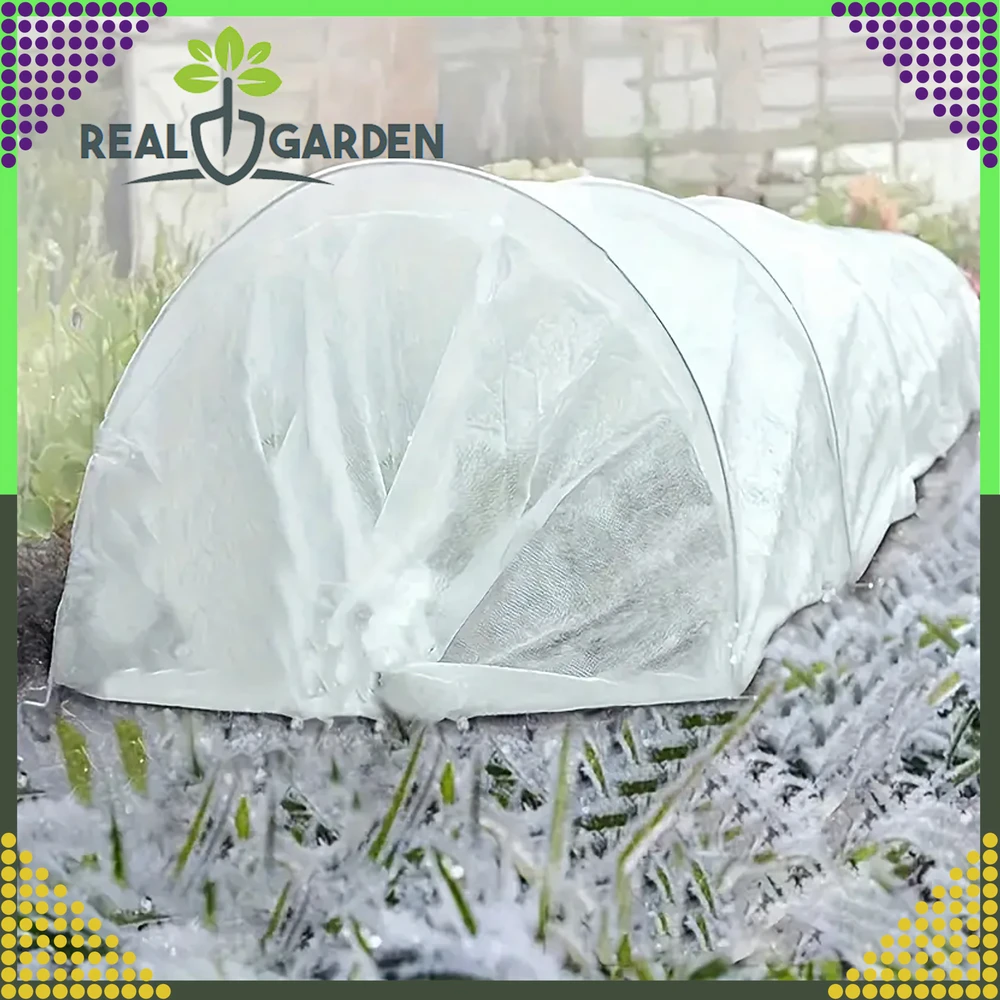 Agrowłóknia Agrofibres agrotekstilės žieminė uždanga 15 x 1 m 50 g balta apsauginė danga